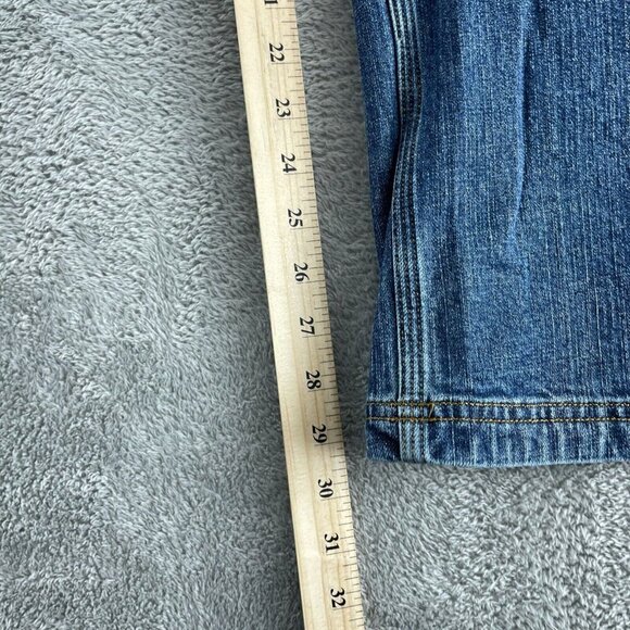 Duluth Trading Co Flex Jeans 40x30 Blue Denim Mens  Fit Stretch Cotton  2922 - Picture 8 of 10